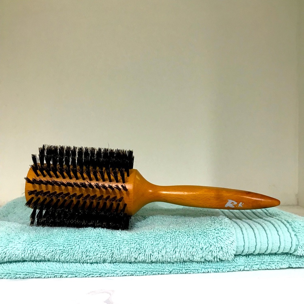 Large Pure Bristle Barrel Brush  barrel  brush - Picture 2 of 6